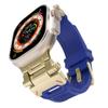 TPU Sports Rubber Band For Apple Watch Ultra 2 49mm 45mm 44mm 42mm Soft Silicone Strap For iWatch Series 9 8 7 6 5 4 se Bracelet
