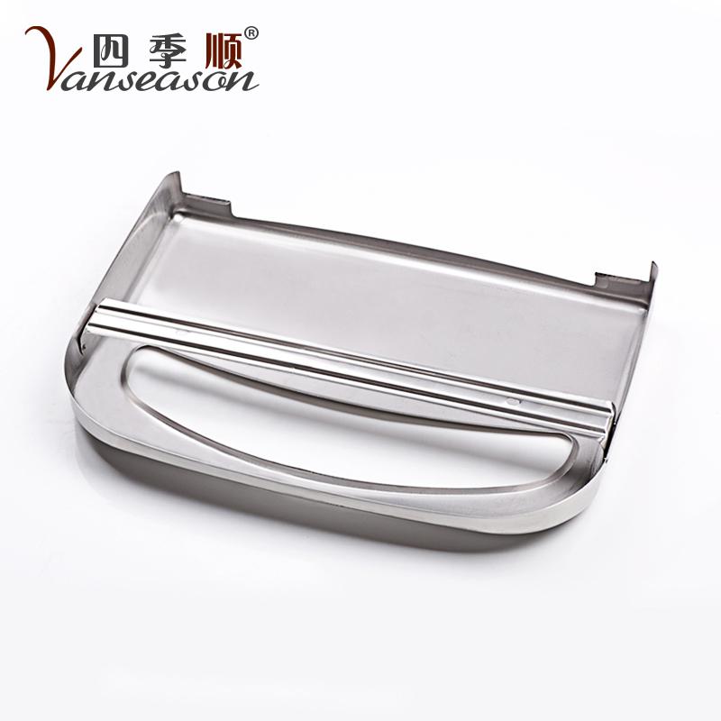 Half Fold Wall Mounted Stainless Steel Logo Available Toilet Paper Seat Cover Dispenser