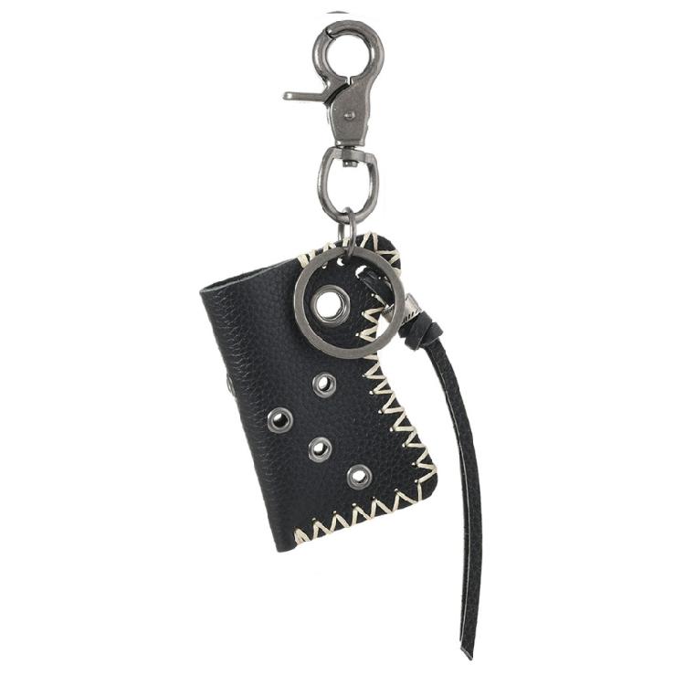 Handgefertigte Leder-Feuerzeug Hülle Elegantes Leder-Feuerzeug Etui Schlüsselanhänger Hergestellt aus Robusten Materialien für Langlebigen Gebrauch