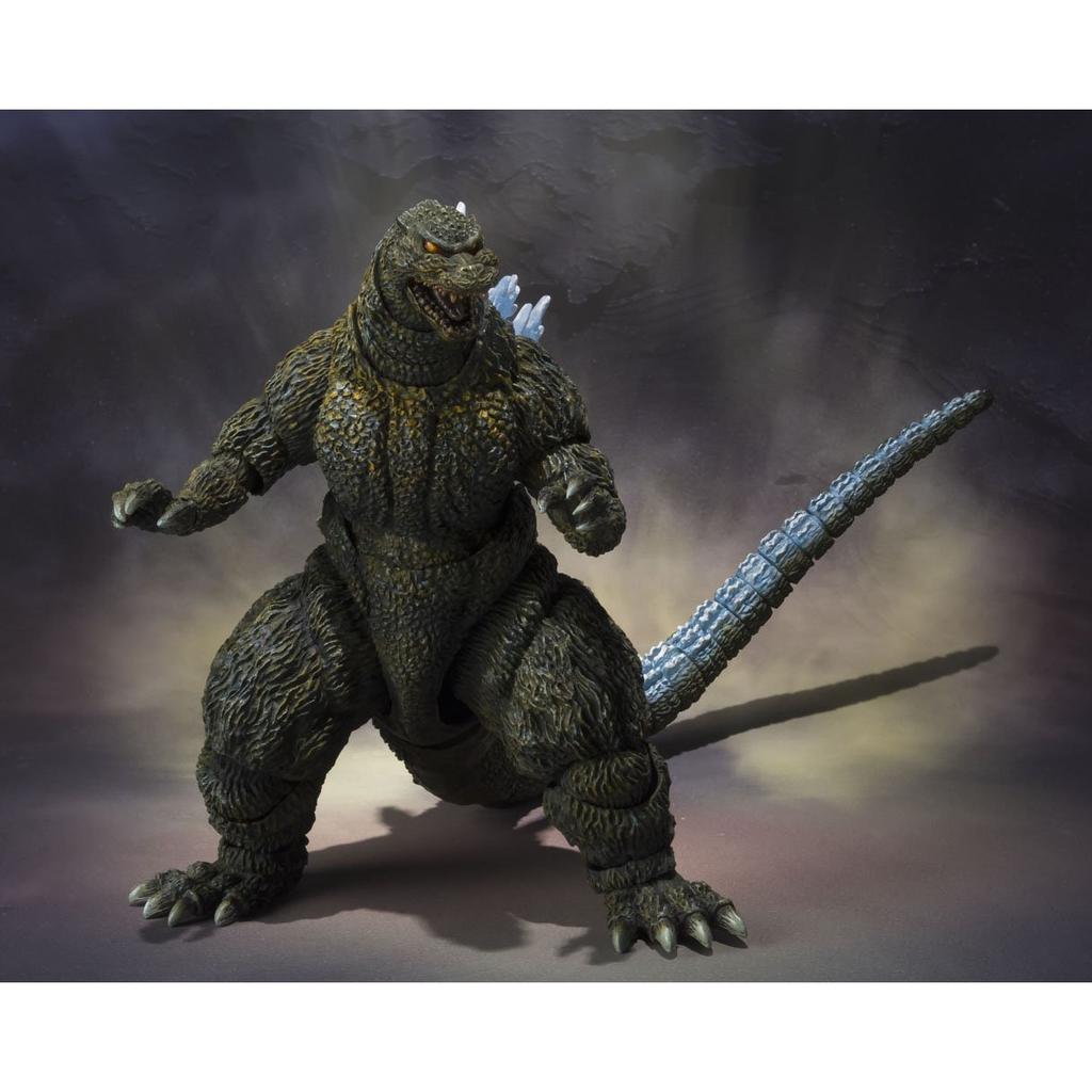 BANDAI MonsterArts Godzilla Ohrai Poster Web Shop S.H. (Noriyoshi Ver.) "Godzilla Vs. Mechagodzilla" (Tamashii Exclusive)