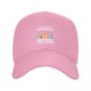 Love One Woman And Many Guitars Guitar Shirt Baseball Cap Cosplay Snapback Cap Women's Hats 2024 Men's