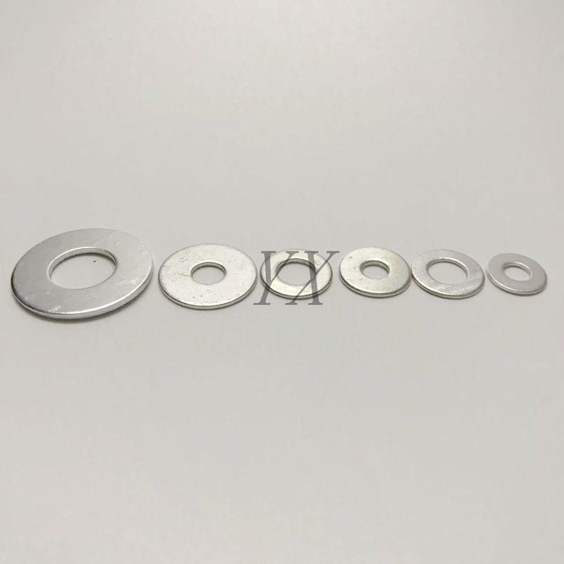 White Zinc Iron Flat Washer Spacer