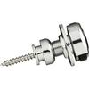 Fender Infinity Chrome Strap Locks     Secure Guitar Strap Pins for Electric & Acoustic Guitars