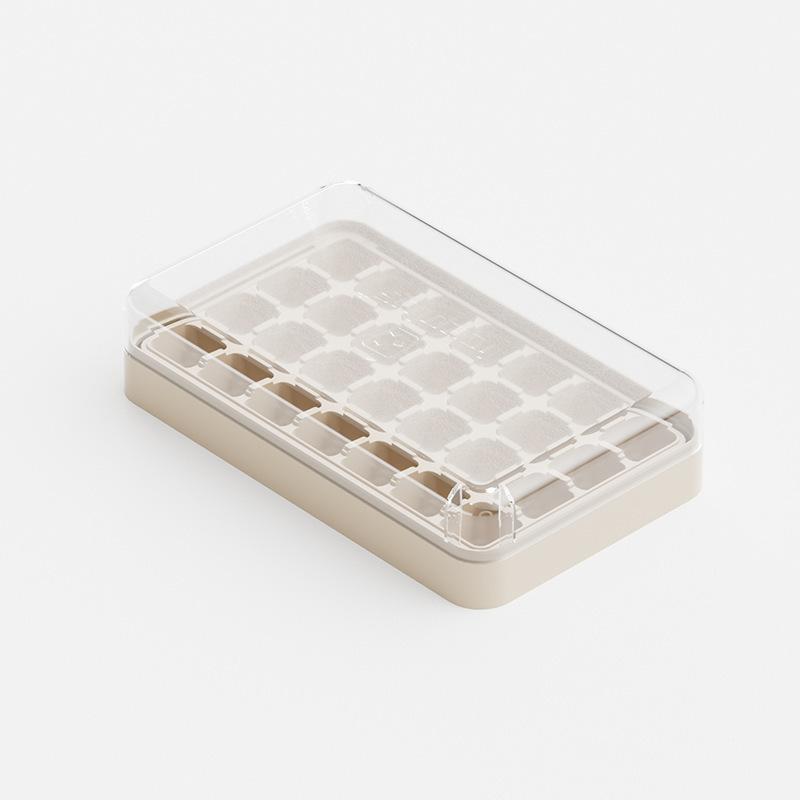 5/28 Grids Silicone Ice Cube Tray Mould with Lid Household Press Ice Cube Mould CompartmentFood Grade Ice Box DIY Tools