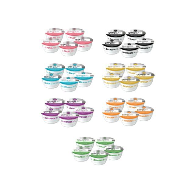LINDSAY - Modeling Mask Cup Pack Bundle Set - 8 Types Cool Tea Tree