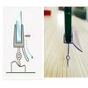 Bath Shower Screen Door Seal Strip PVC Shower Frameless Glass Door Gap Glue-free Waterproof Strips Shower Room Window Seal Strip