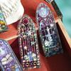 Bookmark PVC Shengge De Window Student Reading Label Card Hot Stamping Book Clip Scrapbook Decoration