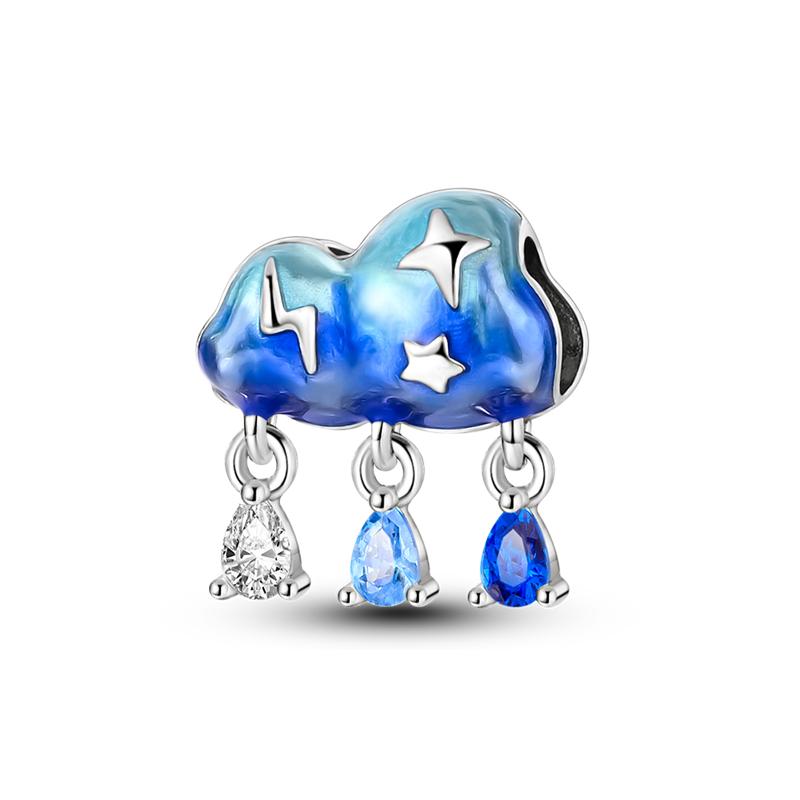 Marine Organism Seriescopper Charms Pendants Fit Original Pandora Bracelet Diy Beads Shell Pearls Conch Moon Star