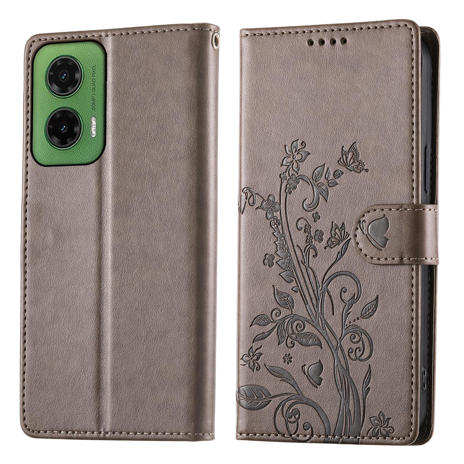 Grey PU Leather