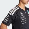 Adidas Motorsports FW25 Mercedes - AMG Petronas Formula 1 Team Moisture-Wicking Quick-Dry Slim Fit Short Sleeve Racing T-Shirt Men Tops KF0161