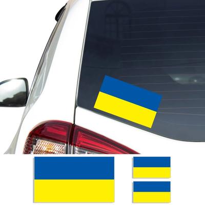 Verschiedene Ukrainische Flaggen Aufkleber Auto Motorrad DIY Dekoration PVC Aufkleber Wasserdicht Styling Aufkleber Auto Außen Zubehör