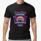 Spring Break Cruise 2026 Shirt Squad Trip Vacation Matching Tee S- Unisex L