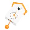 Bird House Wall Clock Bird Voice Call Stylish Decorative   Wall Clock for   Bedroom Living Room