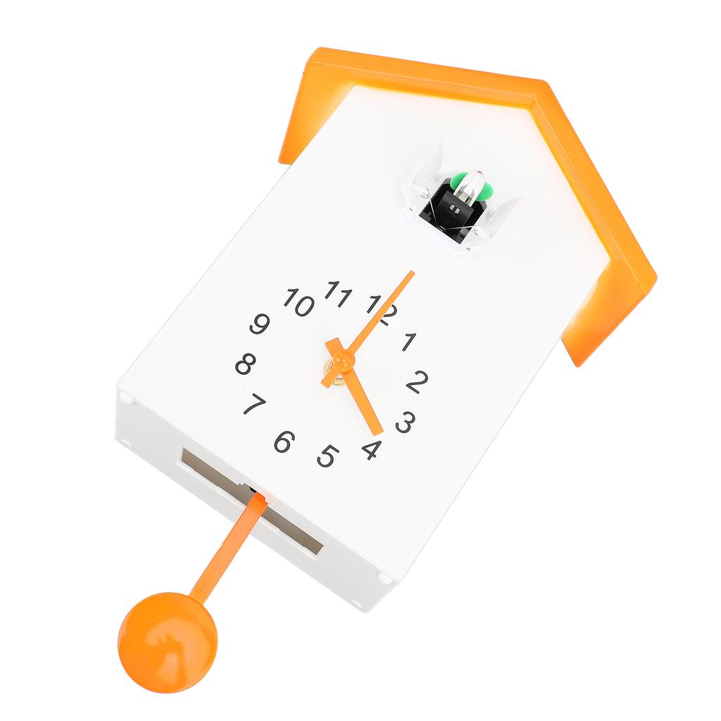 Bird House Wall Clock Bird Voice Call Stylish Decorative Wall Clock for Bedroom Living Room