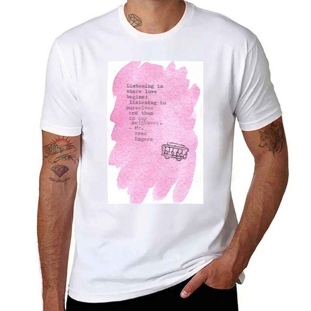 Mr Rogers Quote Tshirt Holiday Simple Tee Shirt Tshirt