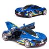 1/32 Scale P1 GTR Diecast Car Model Toy, Pull Back Toy Vehicle with Sound and Light for Kids Toddler Boys Girls Gift Collection