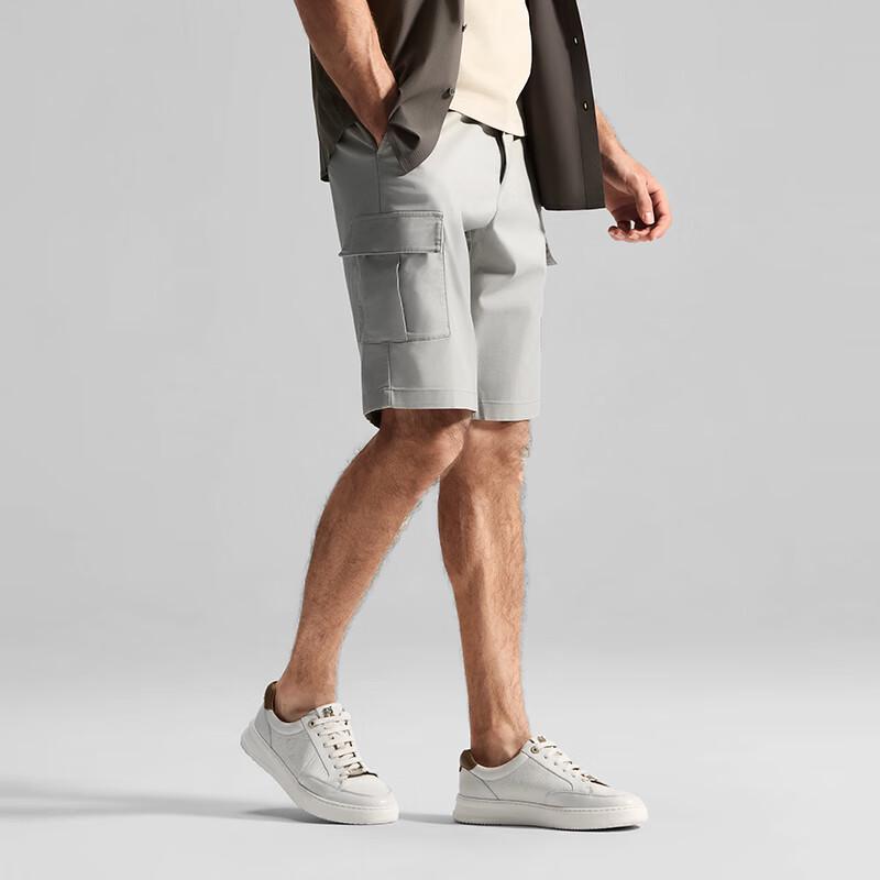 DIKENI Men s Summer Casual Modal Blend Cargo Shorts XL (32)