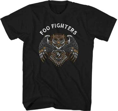Foo Fighters Sova Live Nation Merchandise Unisexové tričko