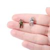 20 Stück/Los Metallzahn Anhänger Antike Schlüsselanhänger Charms Für Halskette Armband DIY Schmuck Ohrring Herstellung Anhänger Zubehör