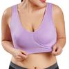 Women Color Plus Size Ultratenká velká podprsenka Sportovní podprsenka Full Bra Cup Tops