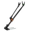 Thickened Stainless Steel Fishing Rod Holder with Ground Insert