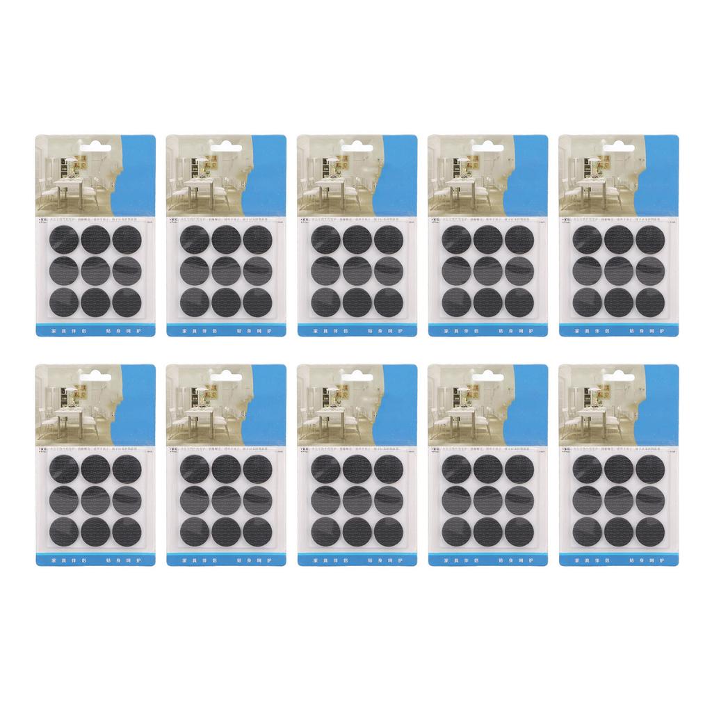 90 Pcs Adhesive Table Chair Feet Pads Strong Stickiness Reduce Noise Anti Slip Floor Protectors