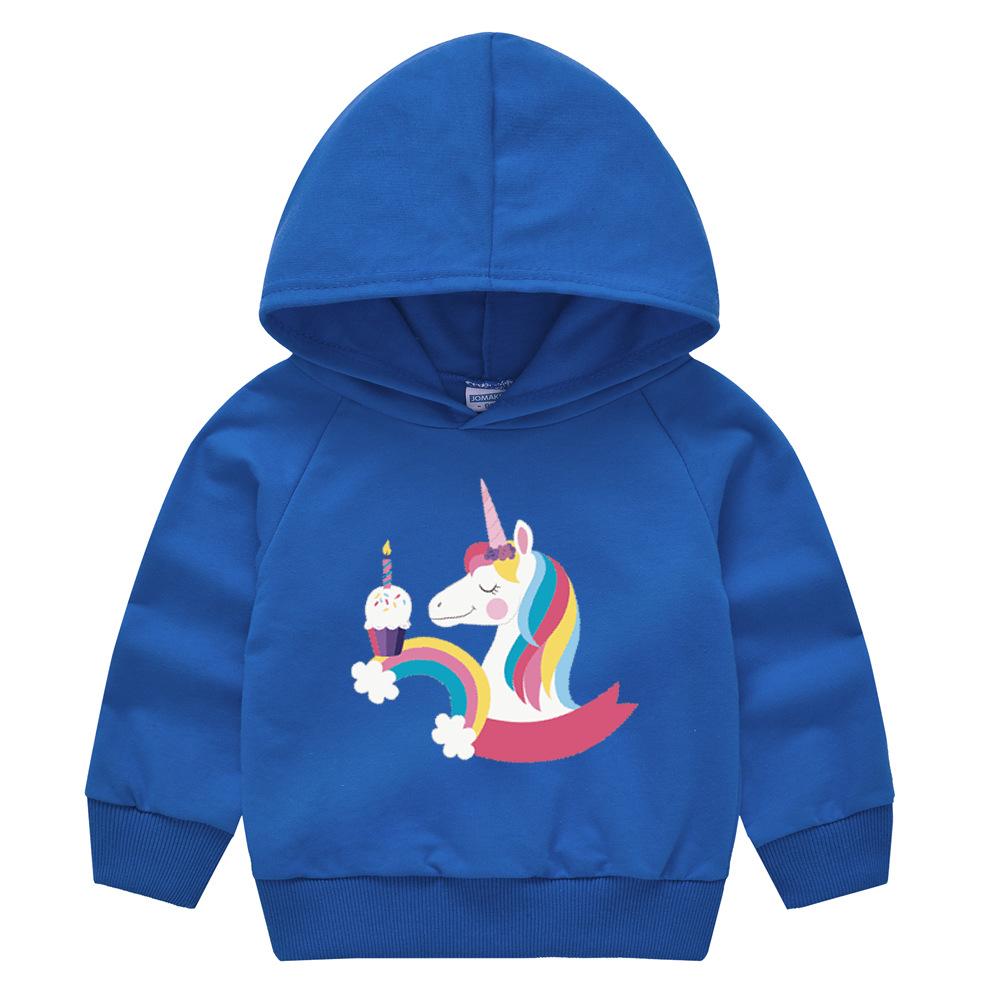 Frühlings- und Herbst-Kinderpullover Herren und Damen Kindergartenkinder Klassenkleidung Kinder Cartoon Kapuzenpullover