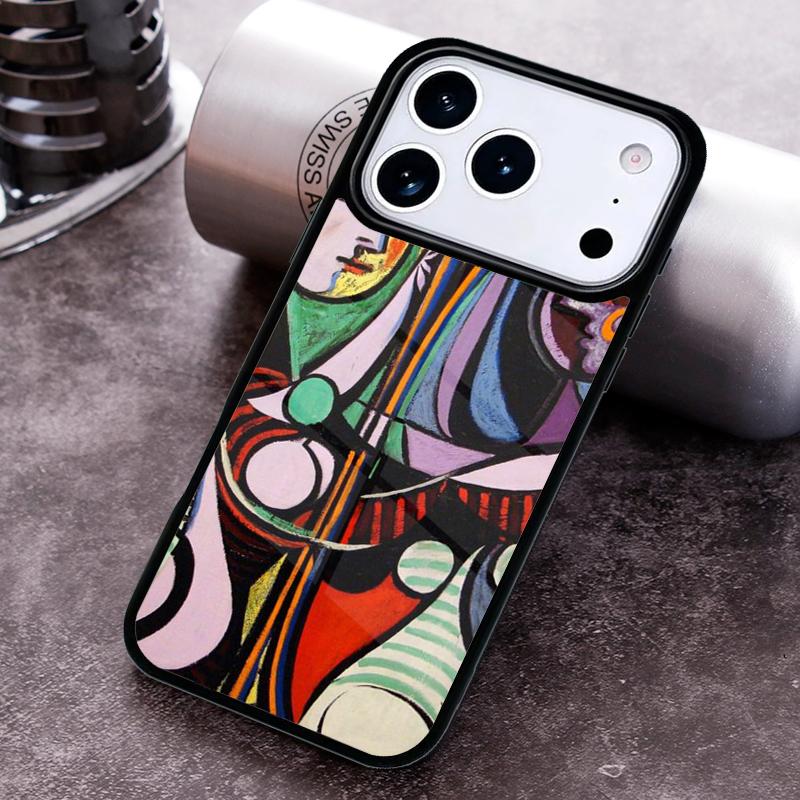 Picasso Abstrakte Kunst Malerei Handyhülle für iPhone 17 16 15 Pro Max Air 14 13 12 11 Plus Stoßfeste Capa Hülle
