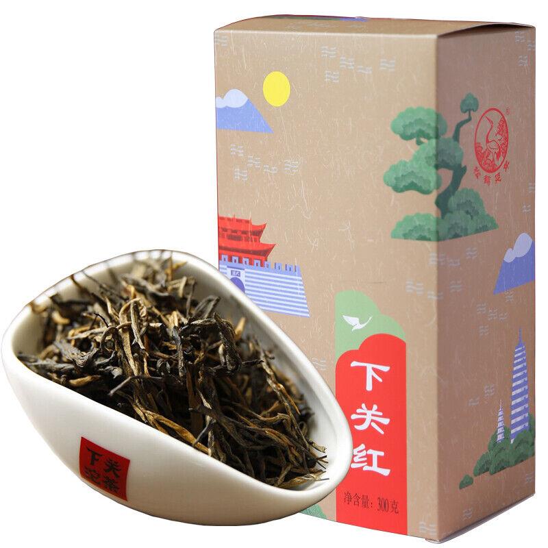 XIAGUAN Brand Dian Hong Yunnan Black Tea Loose Leaf Dianhong 300g Box