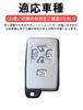 LETINGFAR Key Case for Toyota, Smart Key Case, Key Cover, Soft TPU Material, 5