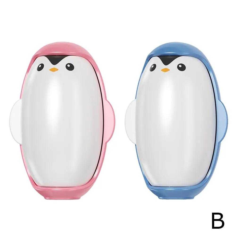 Penguin Lint Remover Household Portable Sticky Washable Reusable Mini Roller Brush Ball Suitable For Pet Hair Clothing Cleaning