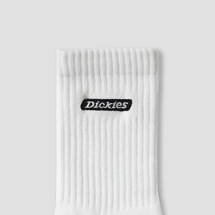 [3PACK] Banner Logo Socks White
