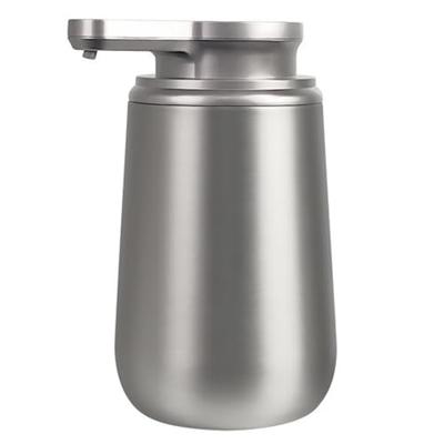 Automatischer Seifenspender, Edelstahl, Wiederaufladbar, Rostbeständig, Für Handseife, Spülmittel und Küchenreiniger, Nachfüllbare Flaschen, Stylisch