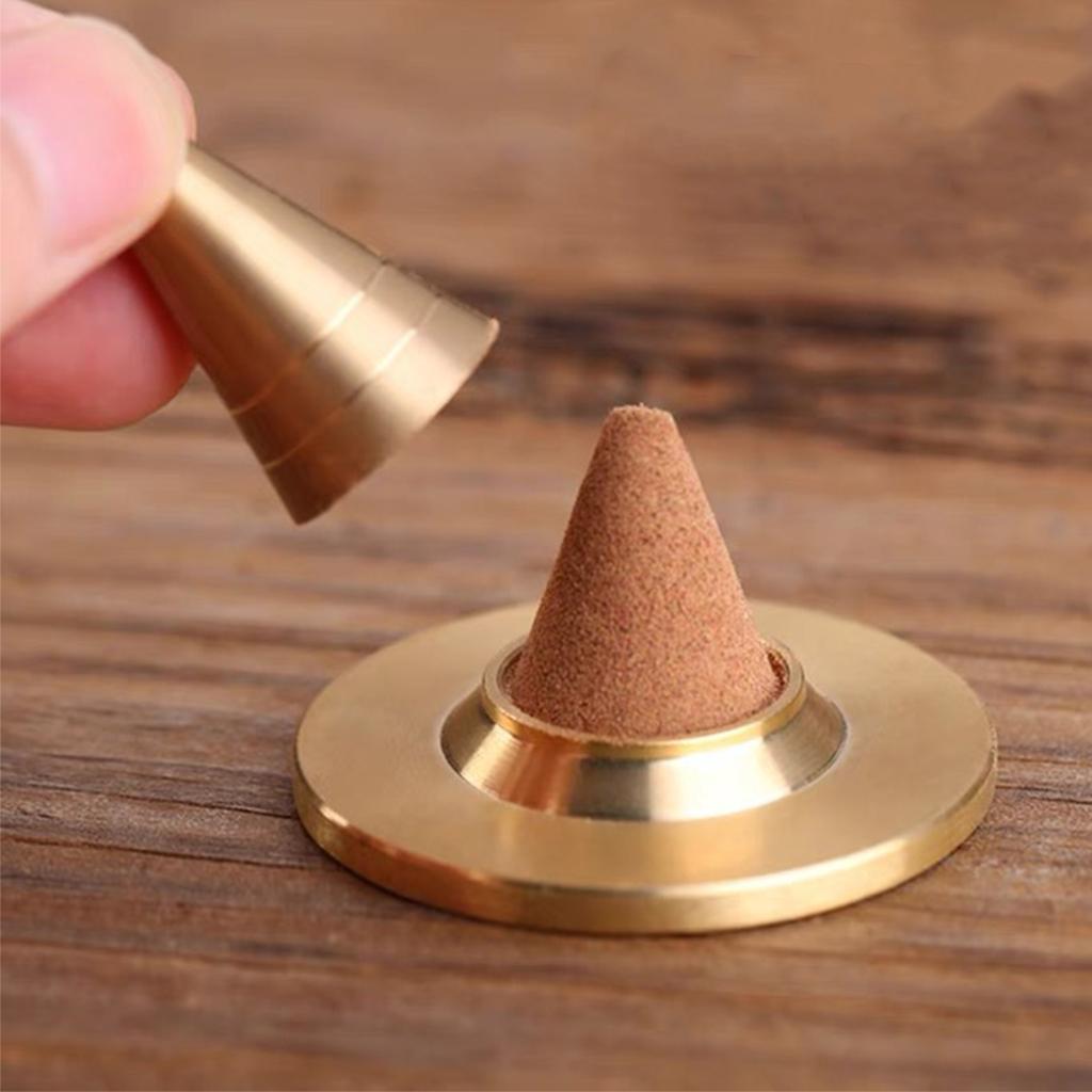 3 Pcs Cone Incense Mold, Incense Press DIY Backflow Incense Cone Making Kit