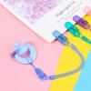 1PC Anti-lost Chain Chew Toy Soother Baby Teething Dummy Clips Nipple Strap Pacifier Chain