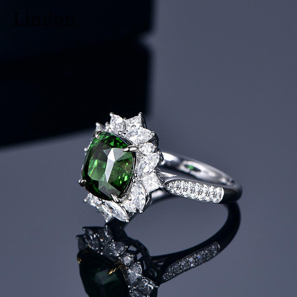 Lindon Classic Copper Alloy Zirkónový prsteň Dámske šperky Svadobný darček na párty