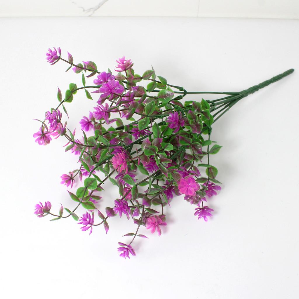 Robusta Artificial Eucalyptus Belt Faux Camellia Flowers Used For Decor Outdoor