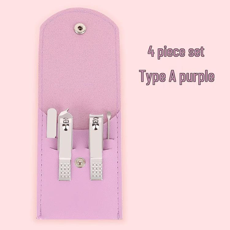 

10-Piece Anti-Splash Pedicure Nail Clipper Set - Precision German Craftsmanship, Large Size, Ideal for Nail Art