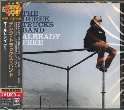 CD DEREK TRUCKS BAND - All Ready Free (Limited Edition) SICP5348 Sony Records In 2017 Japan ObiRock Used