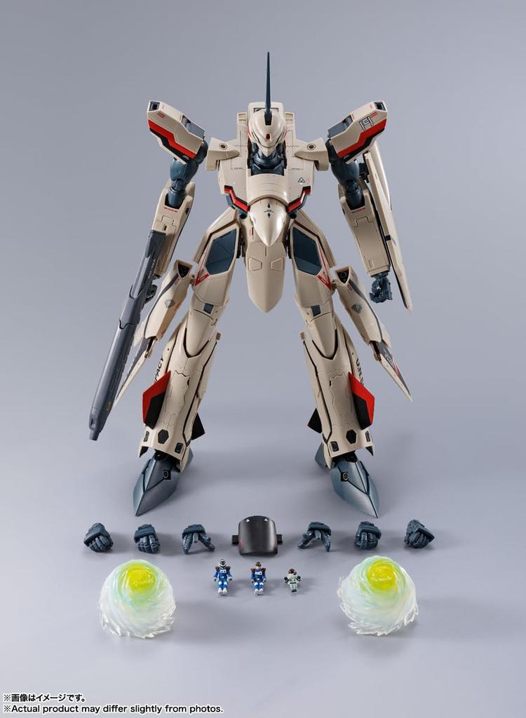 TAMASHII NATIONS DX Chogokin Macross Plus Excalibur Dyson 250mm Painted Movable Figure YF-19 (Isamu Machine) Approx. ABS&PVC&Diecast