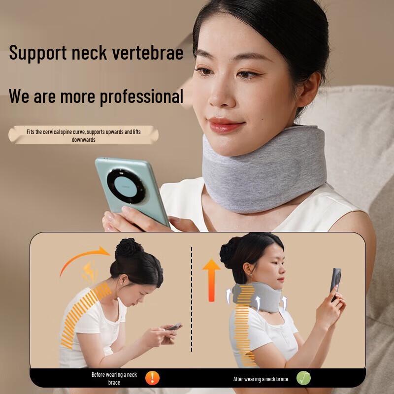 Hezheng Cloud Eye Mask & Neck Pillow Travel Set CN plug (adapter included)