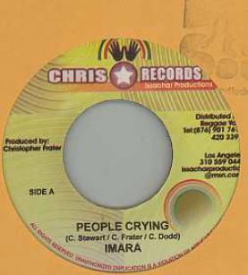 

7inch Record IMARA - People Crying NONE Chris Records Jamaica Reggae, Ska & Dub Used