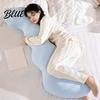 Body Support Cushion Cooling Pillow for Adults & Side Sleepers Breathable L-Shaped Long L Shaped Hugging Pillow Full Leg with Removable Cover