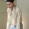 ANA MAISON It Tetris Long Petit Silk Scarf [PML-1409]