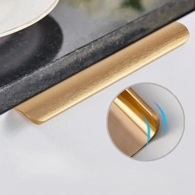 Délka 300/120 mm Nevrtací Neviditelná Rukojeť Dveře Skříňky Černá Rukojeť Moderní Minimalistická Skříň Zásuvka Skrytá Rukojeť