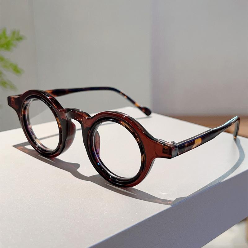 Vintage Round Glasses Men Retro Blue Light Blocking Optical Frames Women Trendy Candy Color Rim Eyeglasses