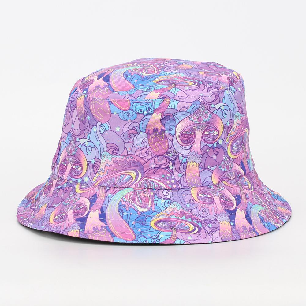 New leopard print fishing hat, casual sun protection cap, unique sun protection bucket hat, fashionable and versatile hat