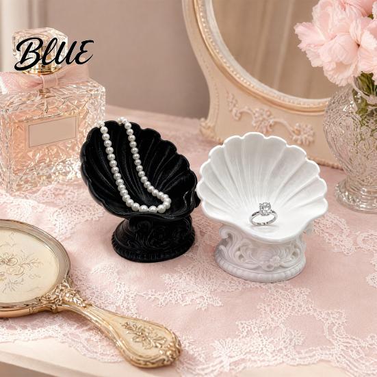 Decorative Jewelry Tray 3D Printed Shell Tray Vintage Earrings Necklaces Rings Bracelets Storage
