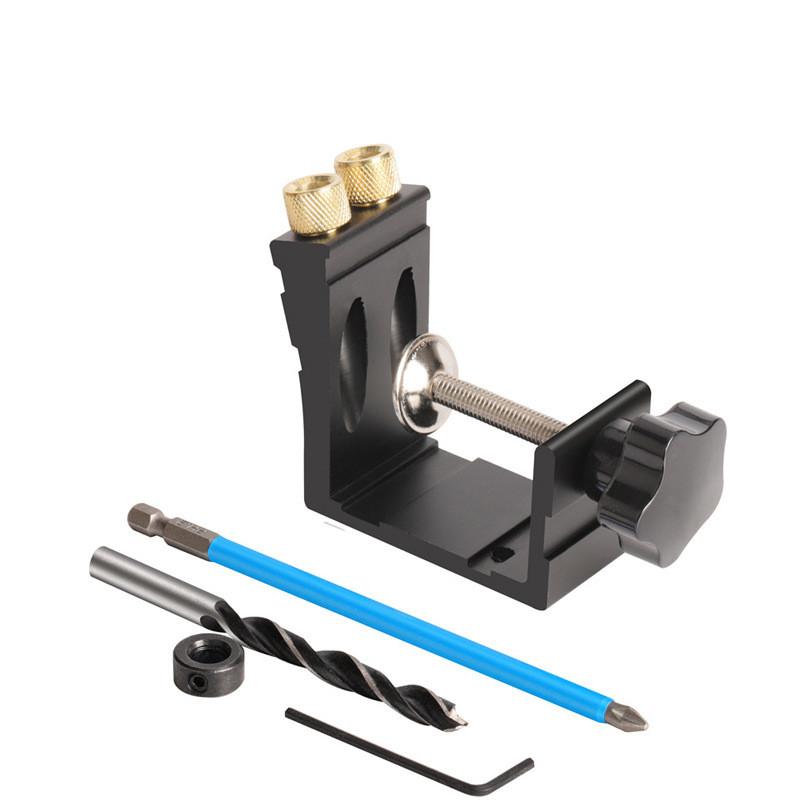 Portable Oblique Hole Opener Woodworking Inclined Hole Locator Household Wooden Panel Splicing And Installation Tool