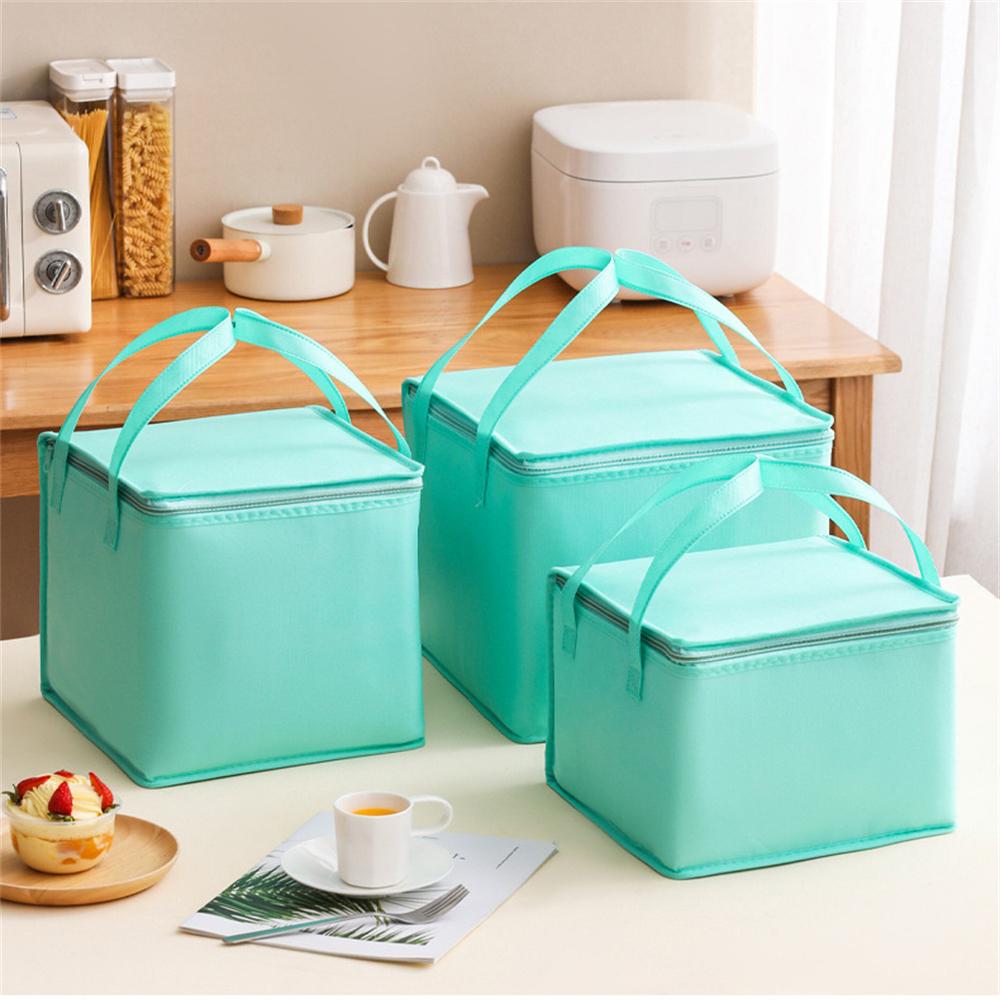 Lunch Bag Thermal Storage Box Cooler Bag Insulated Cake Bag For Meal Prep Picnic Outdoor Activities